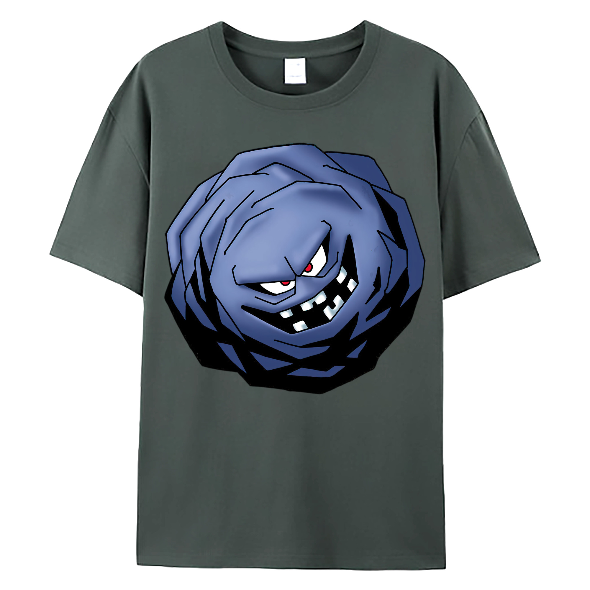 （画像用） ドラゴンクエスト Doragon Kuesuto Dragon Quest 綿100％ メンズ半袖Tシャツ｜肌触りやわらか＆通気性